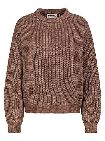 Pullover in Hellbraun