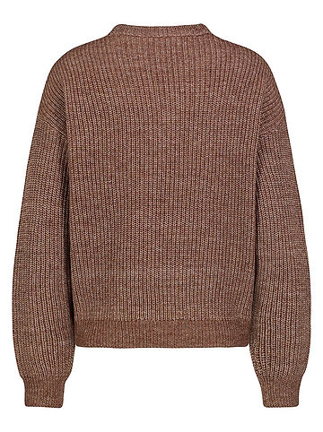 Pullover in Hellbraun