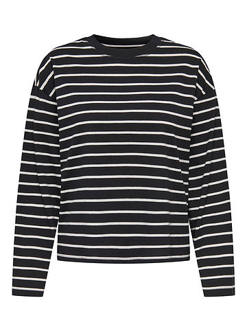 Longsleeve in Schwarz