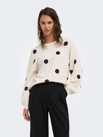 Pullover in Creme