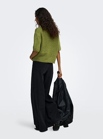 Pullover in Oliv