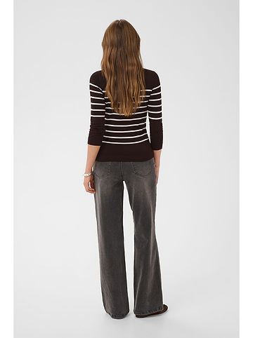Pullover in Braun