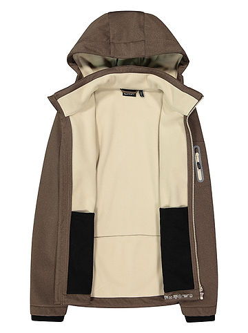 Functionele jas bruin