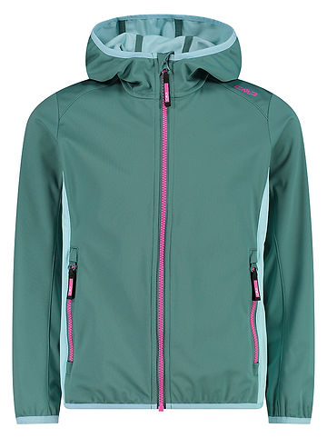 Softshelljas turquoise