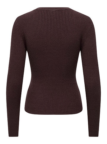 Pullover in Braun