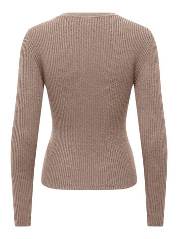 Pullover in Hellbraun