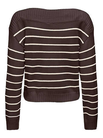 Pullover in Braun