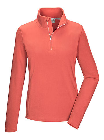 Fleecepullover in Rot
