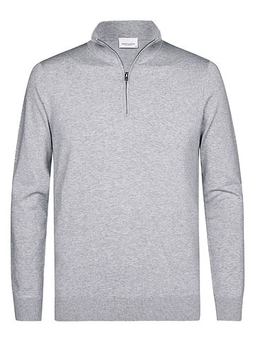 Pullover in Hellgrau