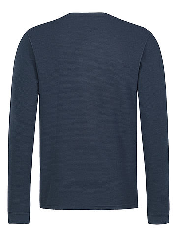 Longsleeve in Dunkelblau
