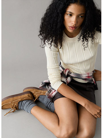 Pullover in Creme