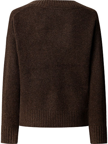 Pullover in Braun