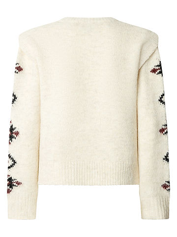 Pullover in Creme