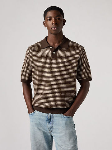 Pullover in Braun