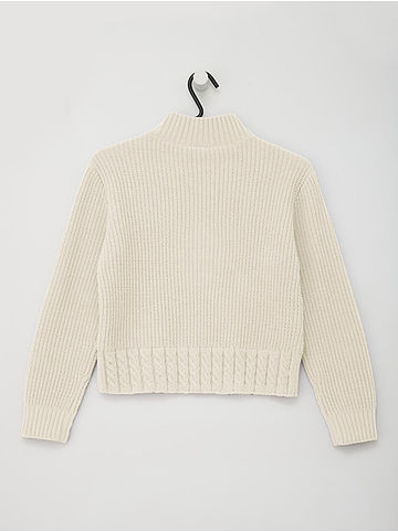 Pullover in Creme