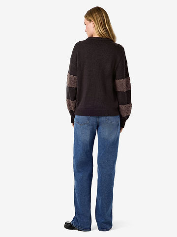 Pullover in Dunkelbraun