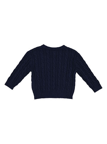 Pullover in Dunkelblau