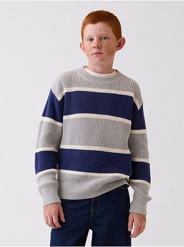 Pullover in Grau
