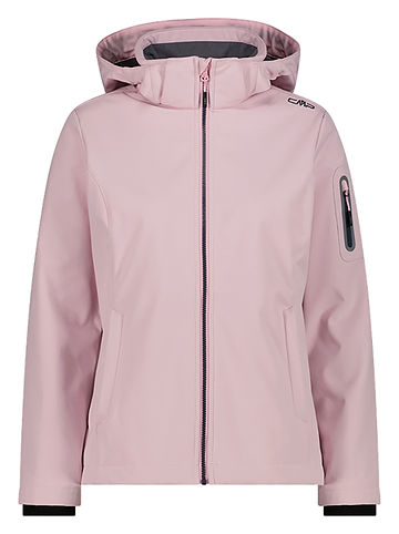 Softshelljacke in Hellrosa