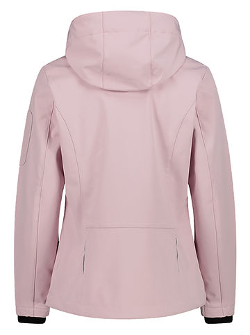 Softshelljacke in Hellrosa
