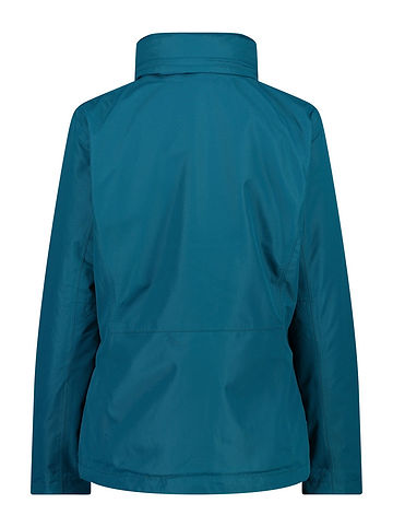 3-in-1 functionele jas turquoise