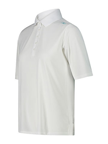 Functioneel poloshirt wit
