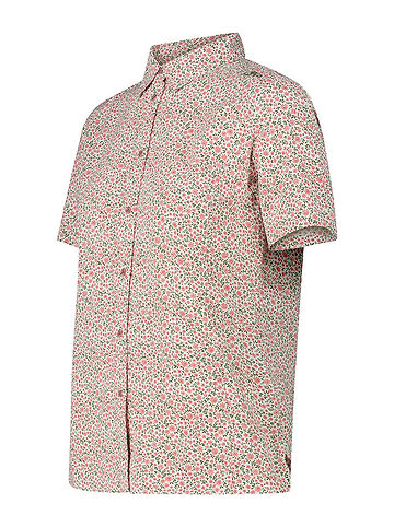 Functionele blouse crème/lichtroze