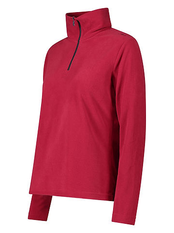 Fleecepullover in Rot