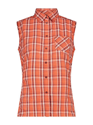 Functionele blouse oranje