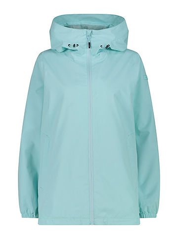 Functionele jas turquoise