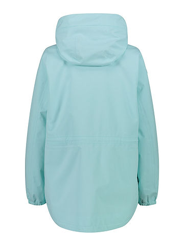 Functionele jas turquoise