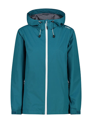 Functionele jas turquoise