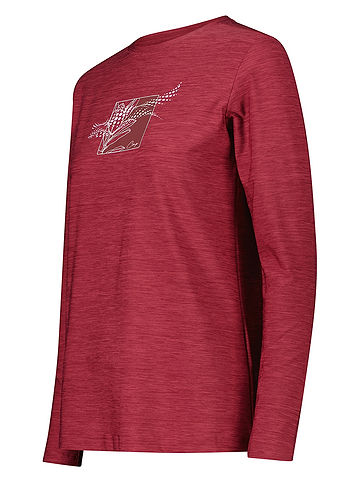 Functionele longsleeve rood