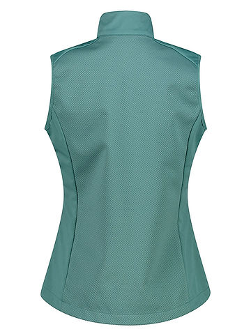 Functionele bodywarmer turquoise