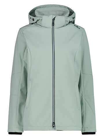 Softshelljacke in Grün