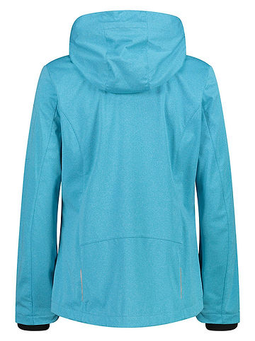 Softshelljacke in Hellblau