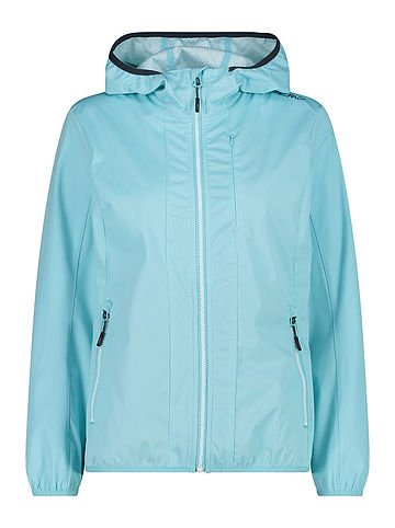 Softshelljas turquoise