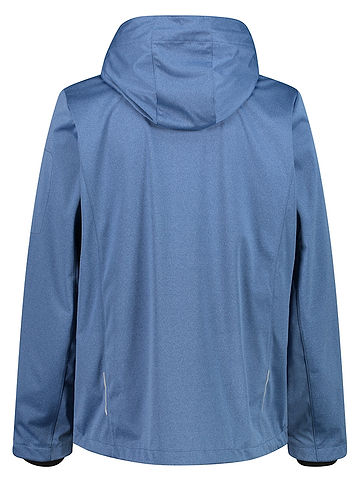 Softshelljas blauw