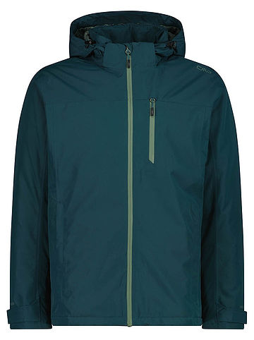 Functionele jas turquoise