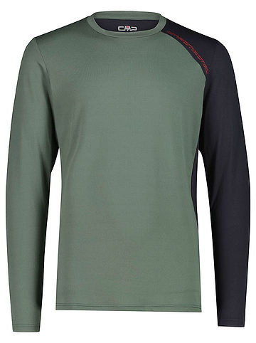 Functionele longsleeve groen