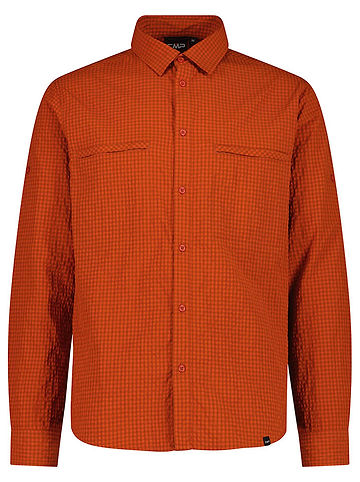 Functionele blouse oranje