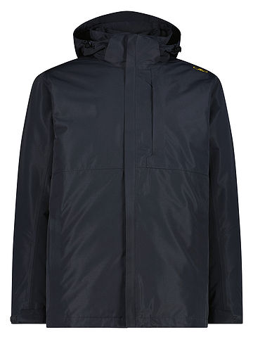 Functionele jas donkerblauw