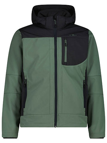 Softshelljacke in Grün