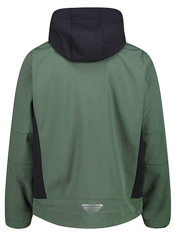 Softshelljacke in Grün