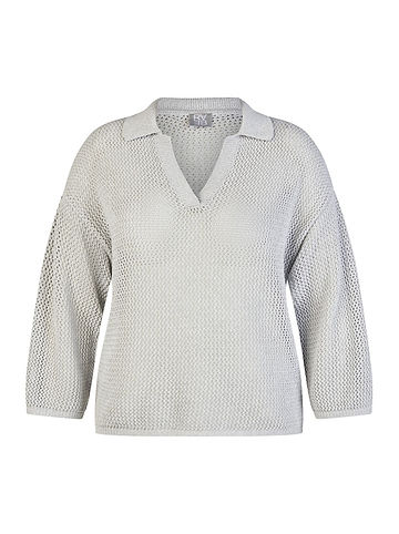 Pullover in Hellgrau