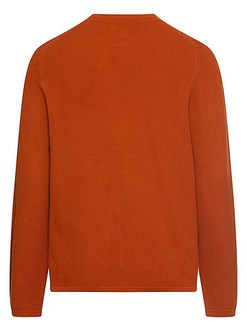 Pullover in Rostrot