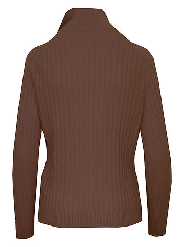 Pullover in Braun