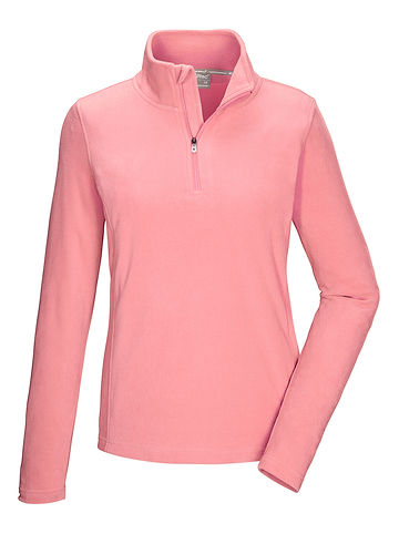 Fleecepullover in Rosa