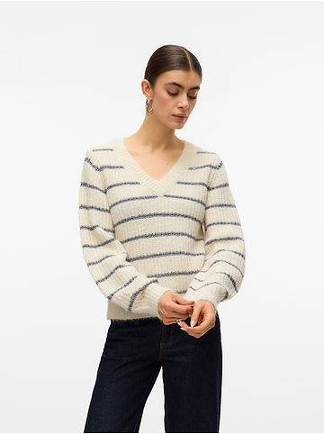 Pullover in Creme