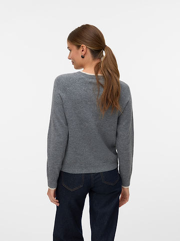 Pullover in Grau